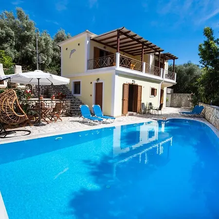 Delphinus Villa Nefeli Áyios Nikítas Exterior foto